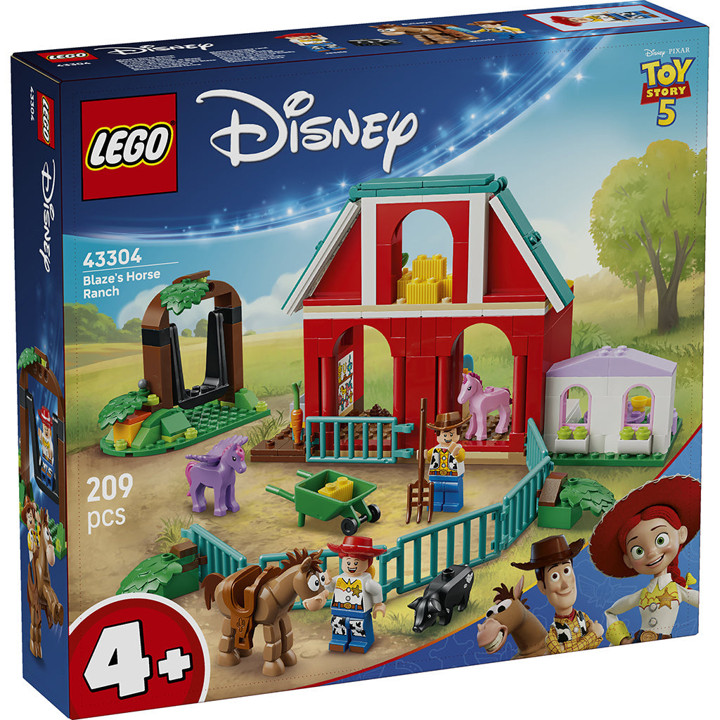 LEGO® Disney™ og Pixar Toy Story 5 Blazes hestefarm