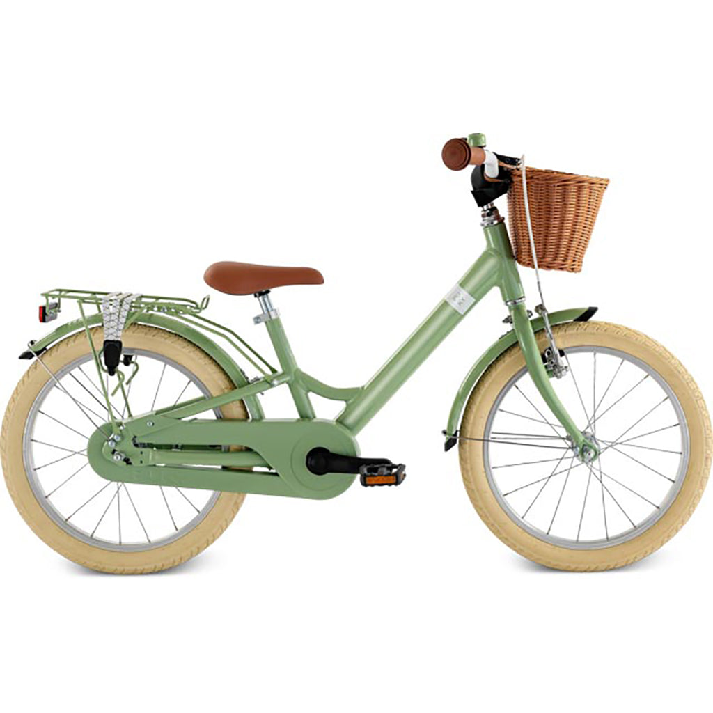 Puky Youke Classic børnecykel 18 tommer Retro green