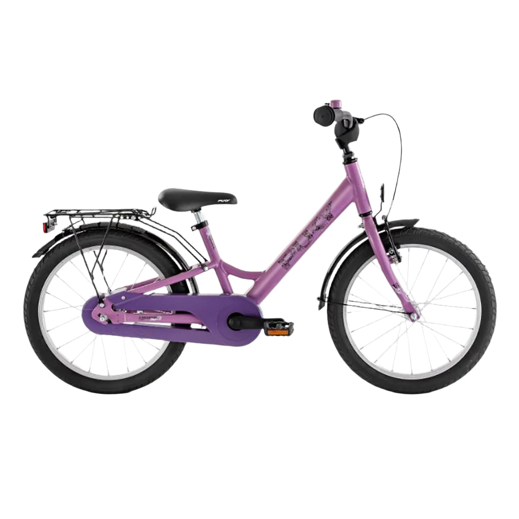 Puky Youke allround børnecykel 18 tommer i perky lilla til børn