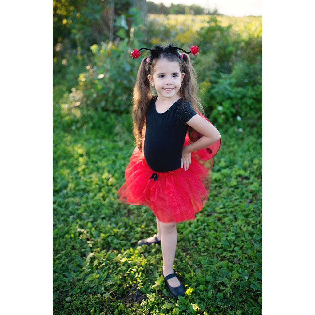 Great Pretenders Kostyme, Marihøne Sett - str. 4-7 år