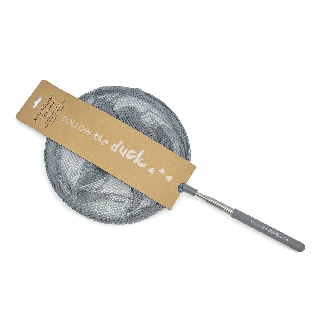 Follow the duck, Teleskopfiskehåv - Antracitgrå