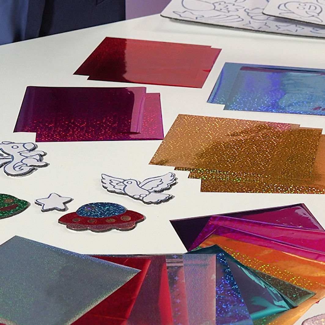 Marvins Magic, klistremerker Rainbow-sett