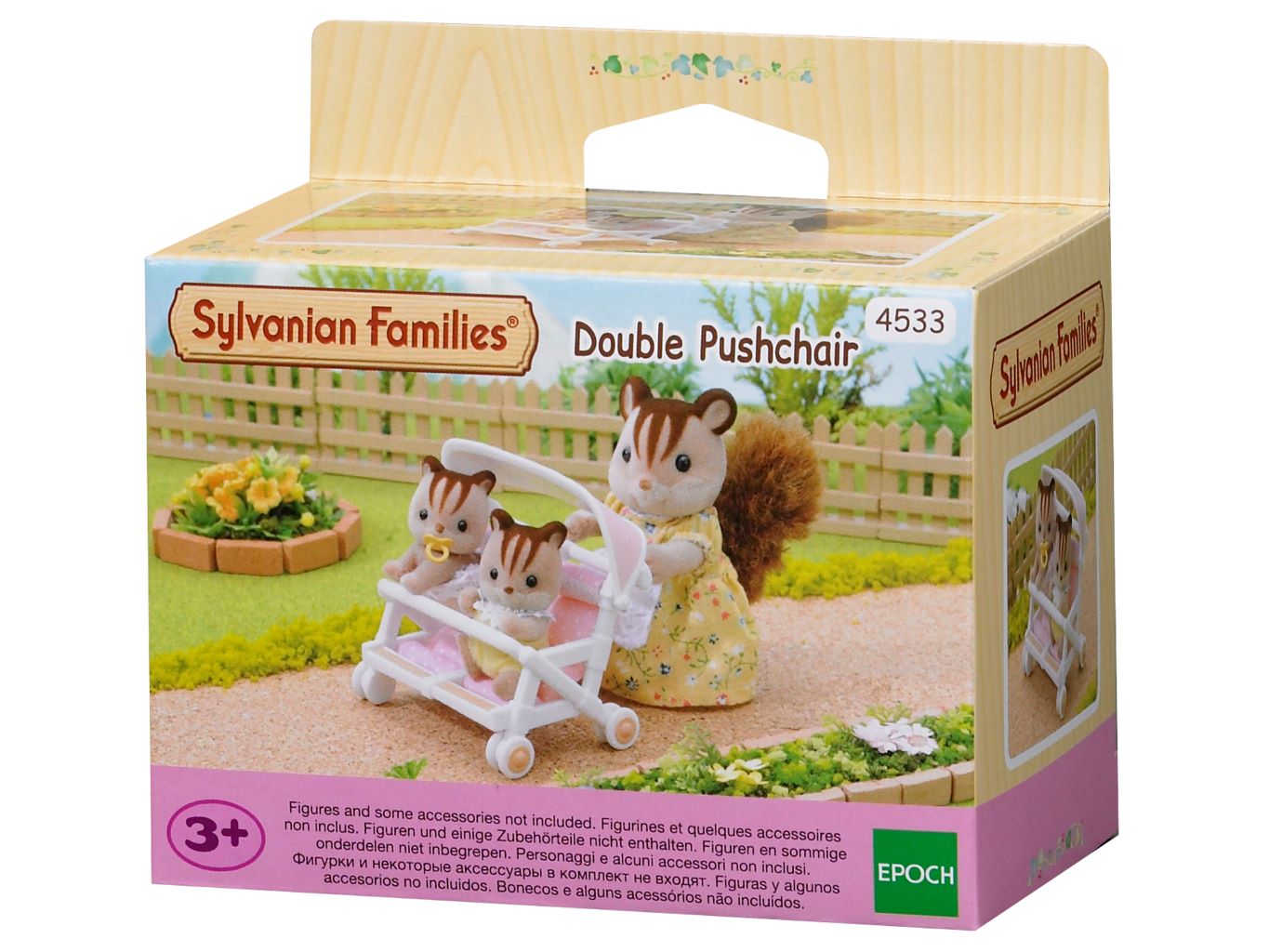 Sylvanian Families Tvillingbarnevogn