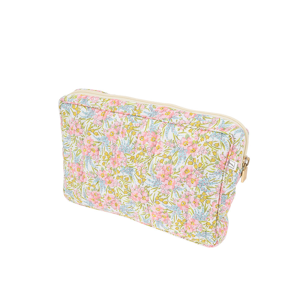 Bon Dep Pouch small toilettaske med Liberty Swirling Petals Pink