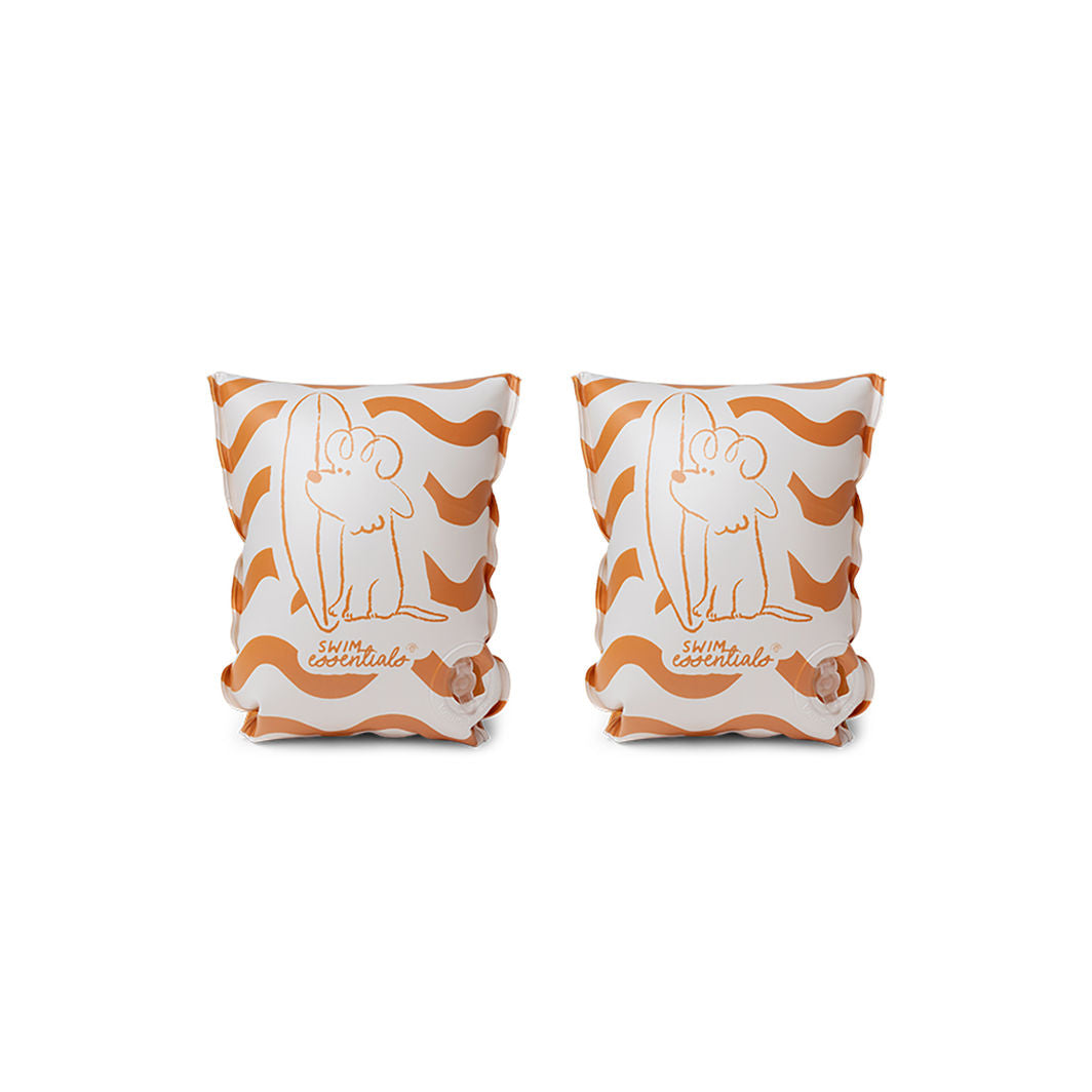 Swim Essentials, Badevinger 2-6 år - Orange Surfer