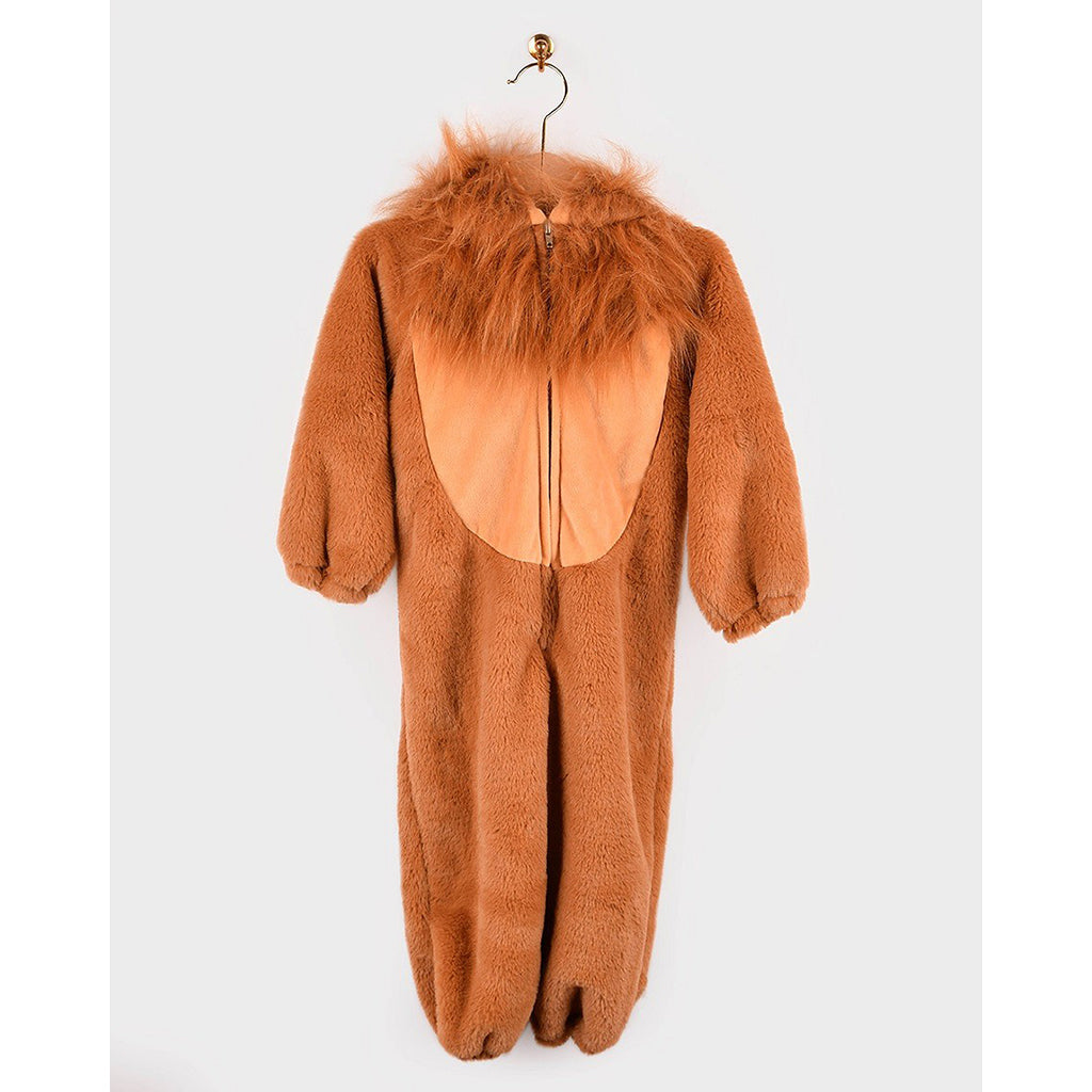 Den goda Fen dyrekostyme, Løve jumpsuit - 6-12 mnd, 12-18 mnd, og 18 mnd-2 år