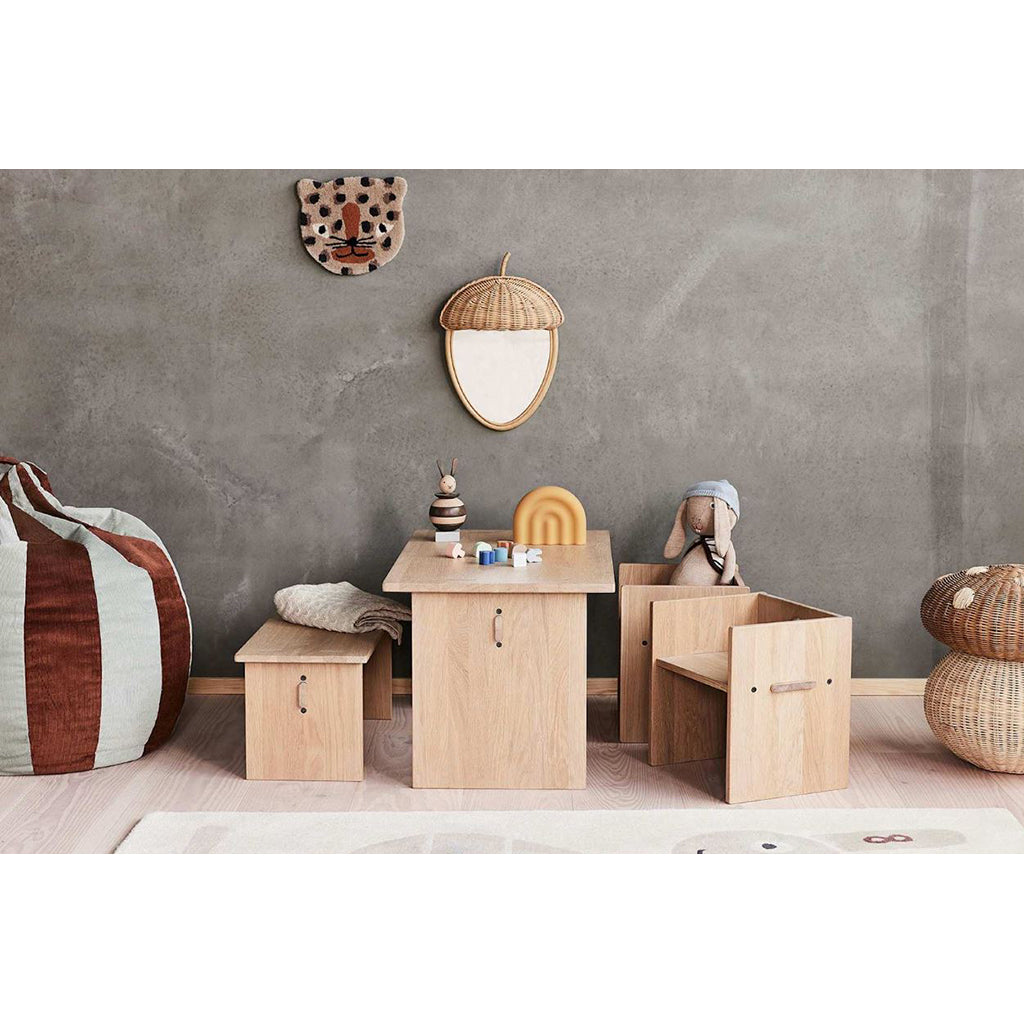 OYOY nattlampe, Gul Regnbue - Rainbow night light