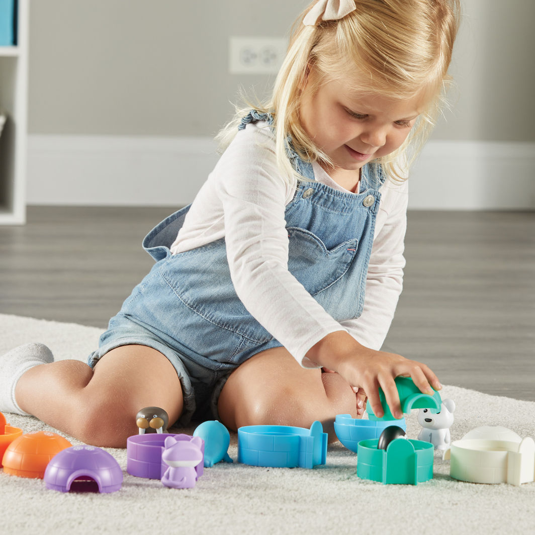 Learning Resources Lær om tall og farger – Aktivitetssett med polardyr