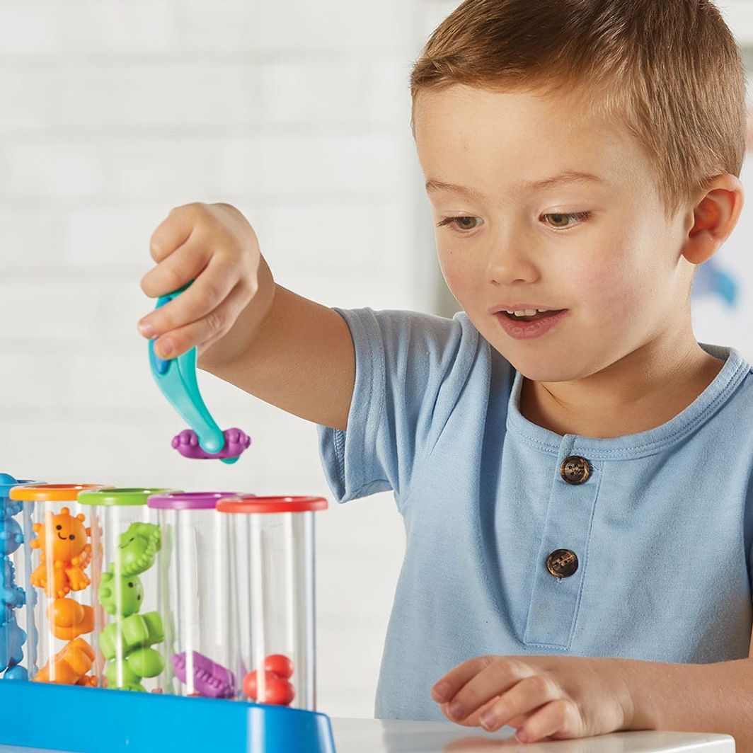 Learning Resources Styrk din finmotorikk, Sorteringssett - Silly Science