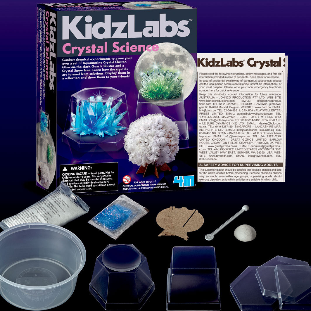 KidzLabs, eksperimentsett - Krystallvitenskap