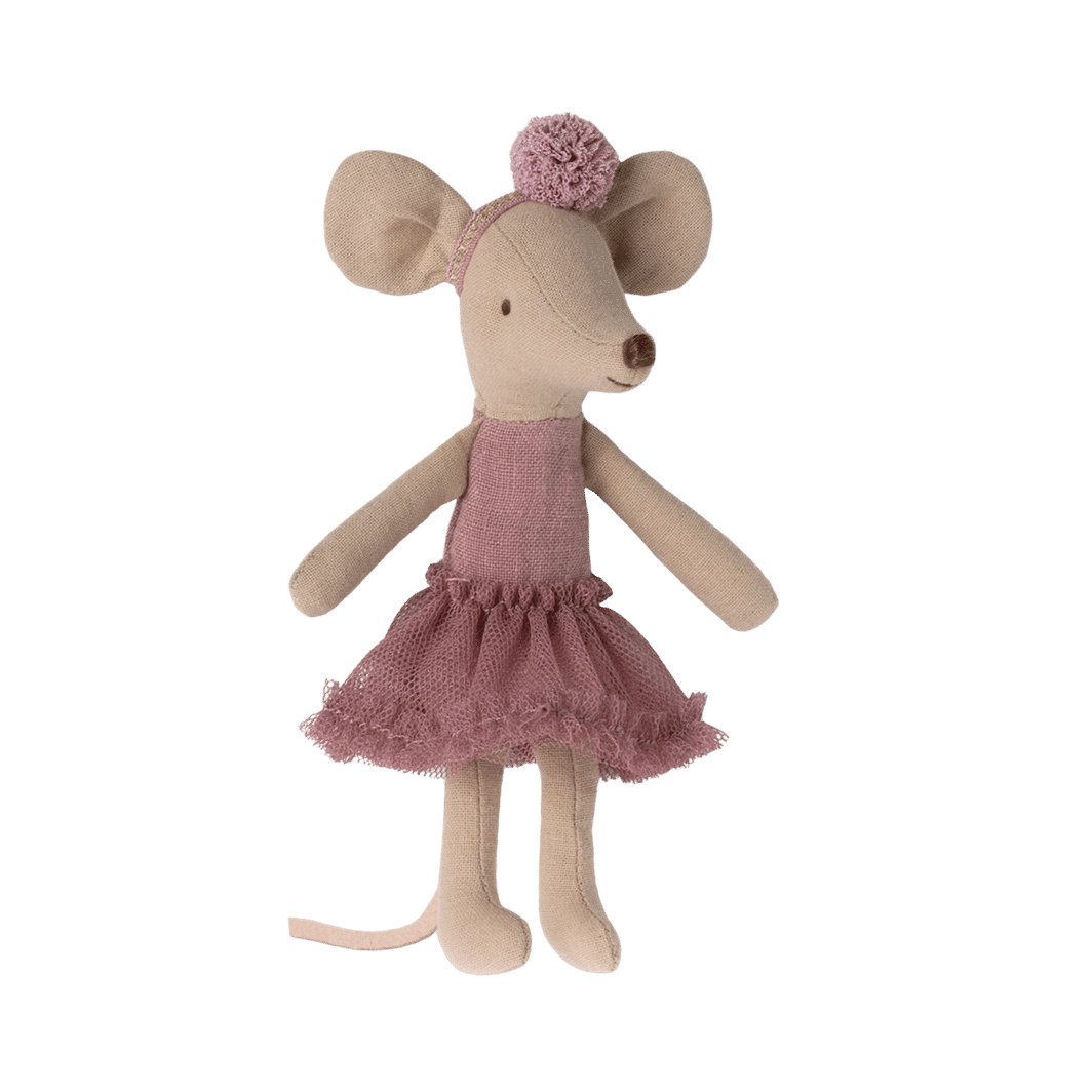 Maileg Ballerina mus Storesøster Lyng, detaljeret produktbillede