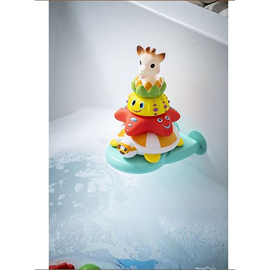 Sophie la girafe, Badeleke – Splash and surf-pyramide