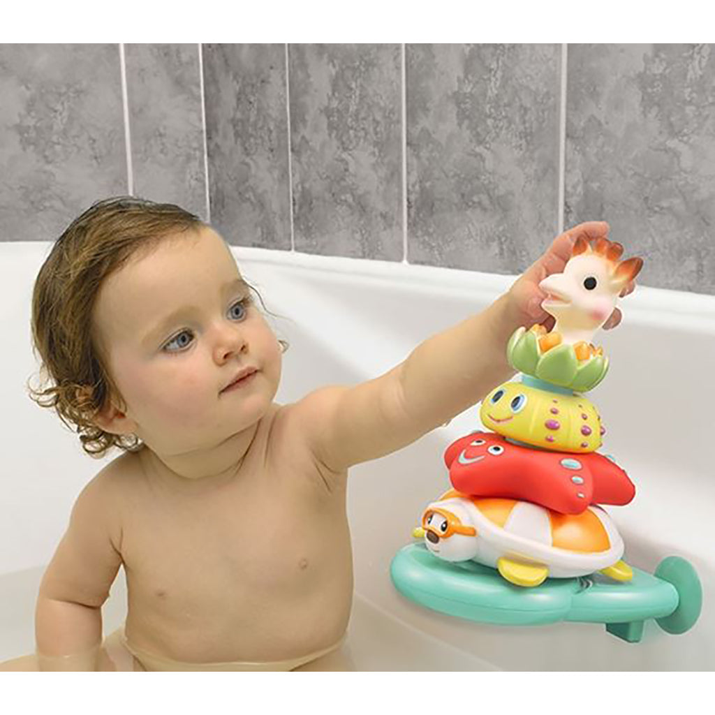 Sophie la girafe, Badeleke – Splash and surf-pyramide