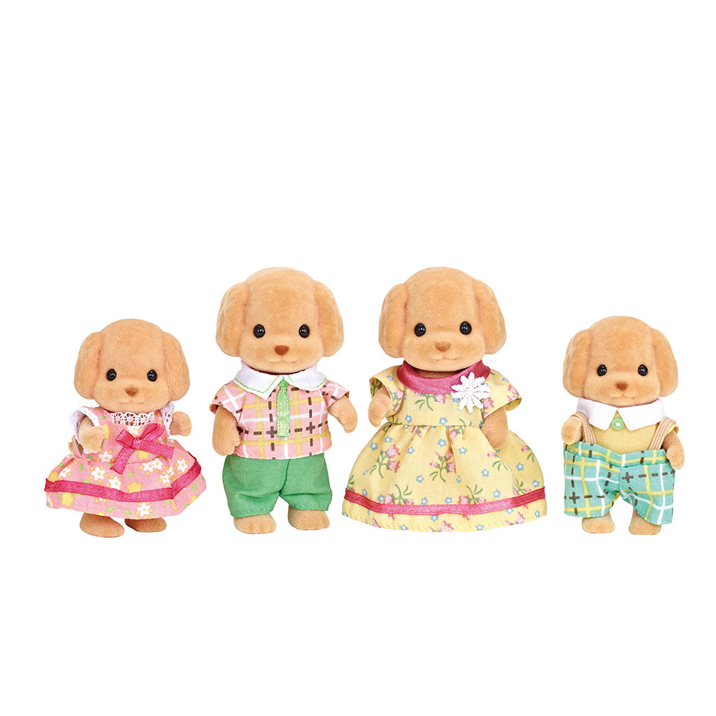 Sylvanian Families Familien Puddel figurer legesæt legetøj