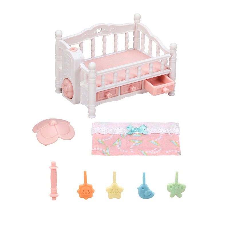 Sylvanian Families babyseng med uro og tilbehør til små babyer