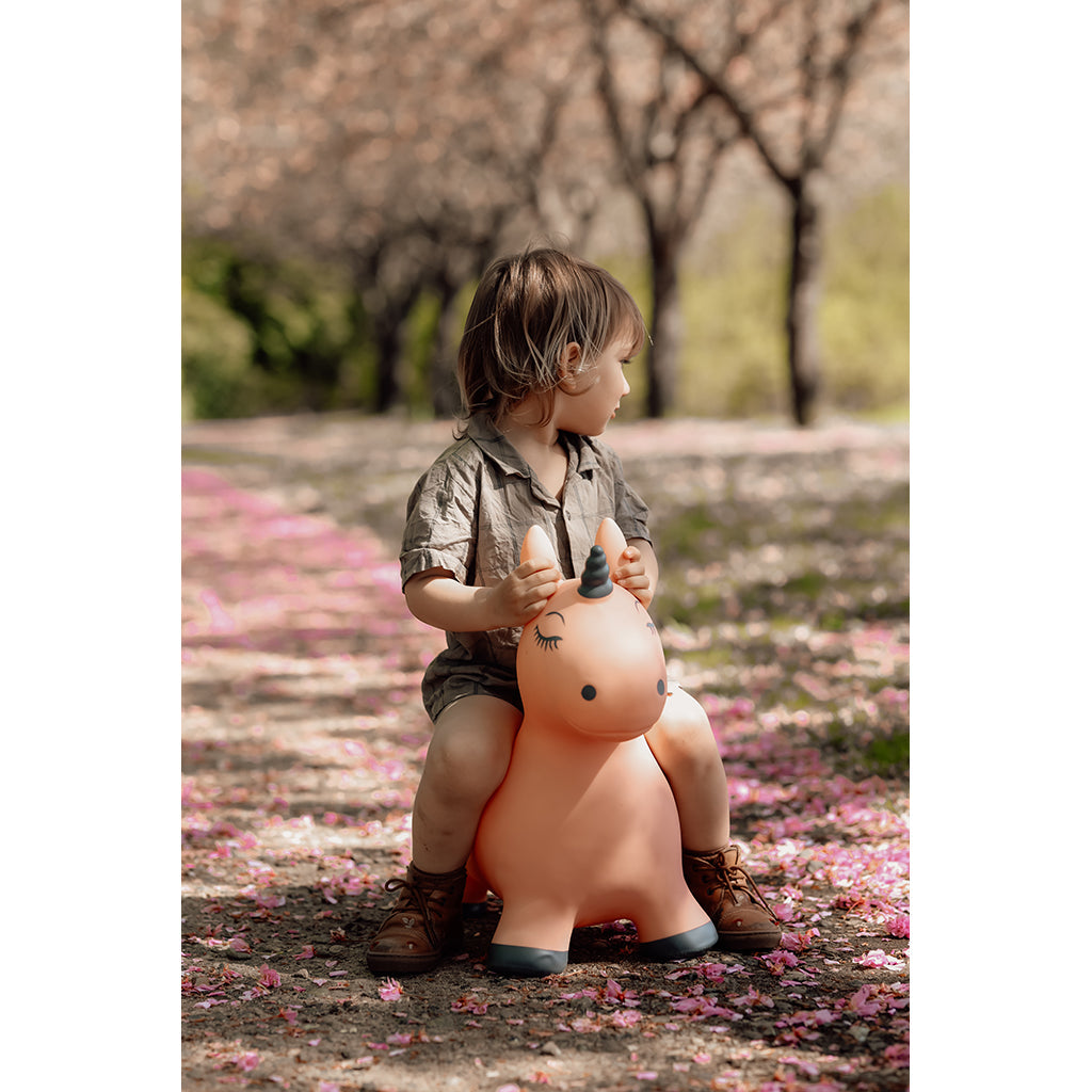 Find that hippo, hoppedyr, Enhjørningen Luna – Blush/rose