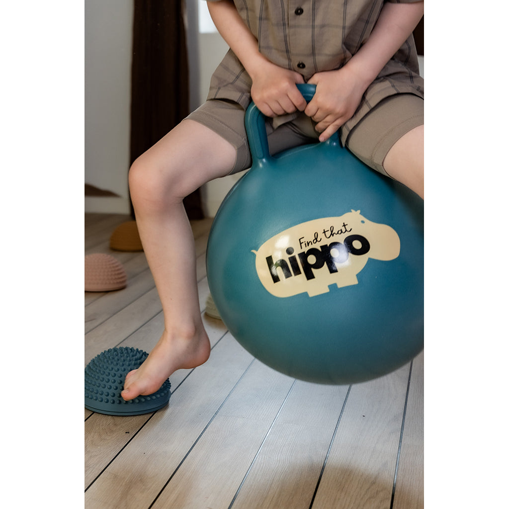 Finn den Hipp, hoppeball - Dark Cyan