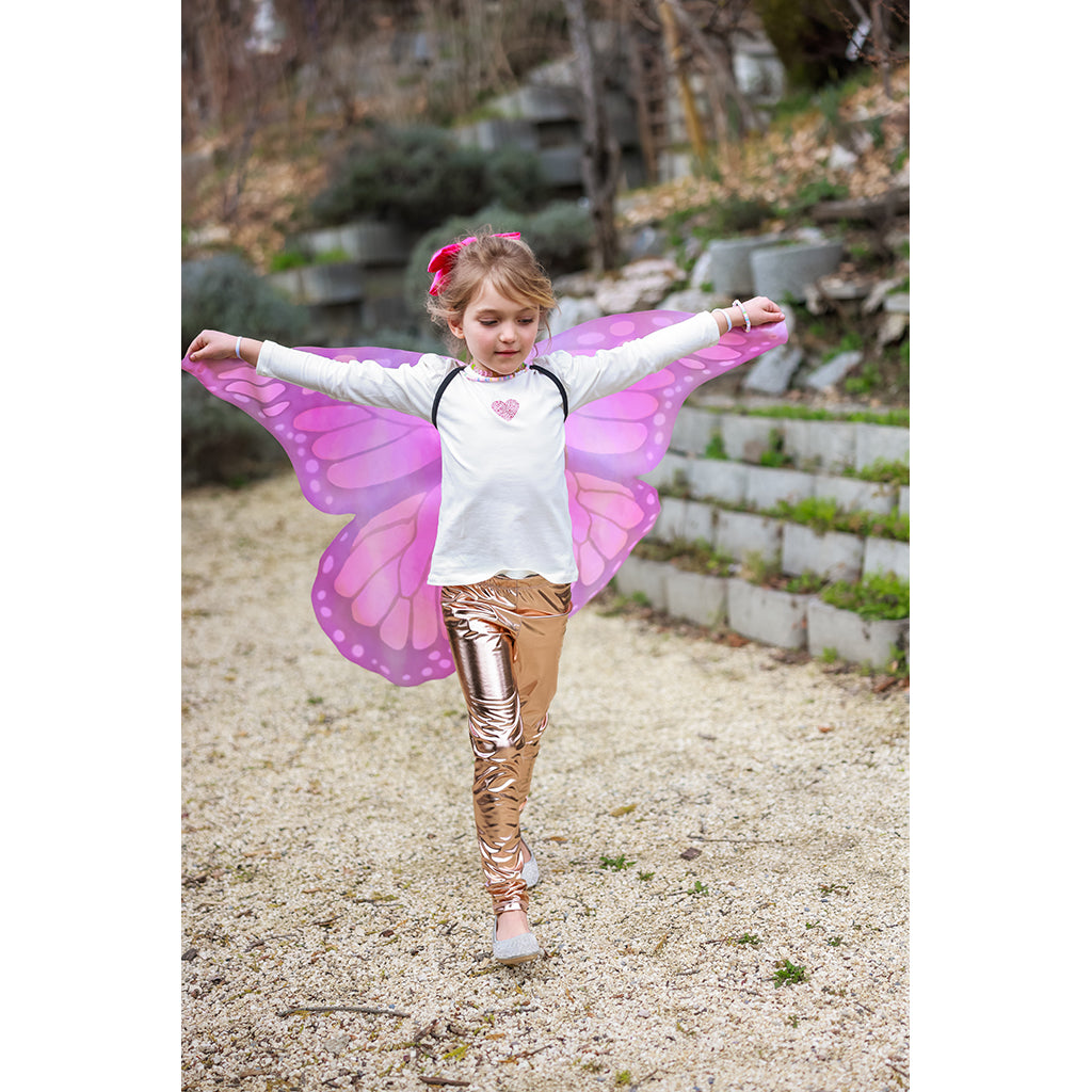 Great Pretenders utkledningsklær, sommerfuglvinger, Mystical soft – 4-6 år
