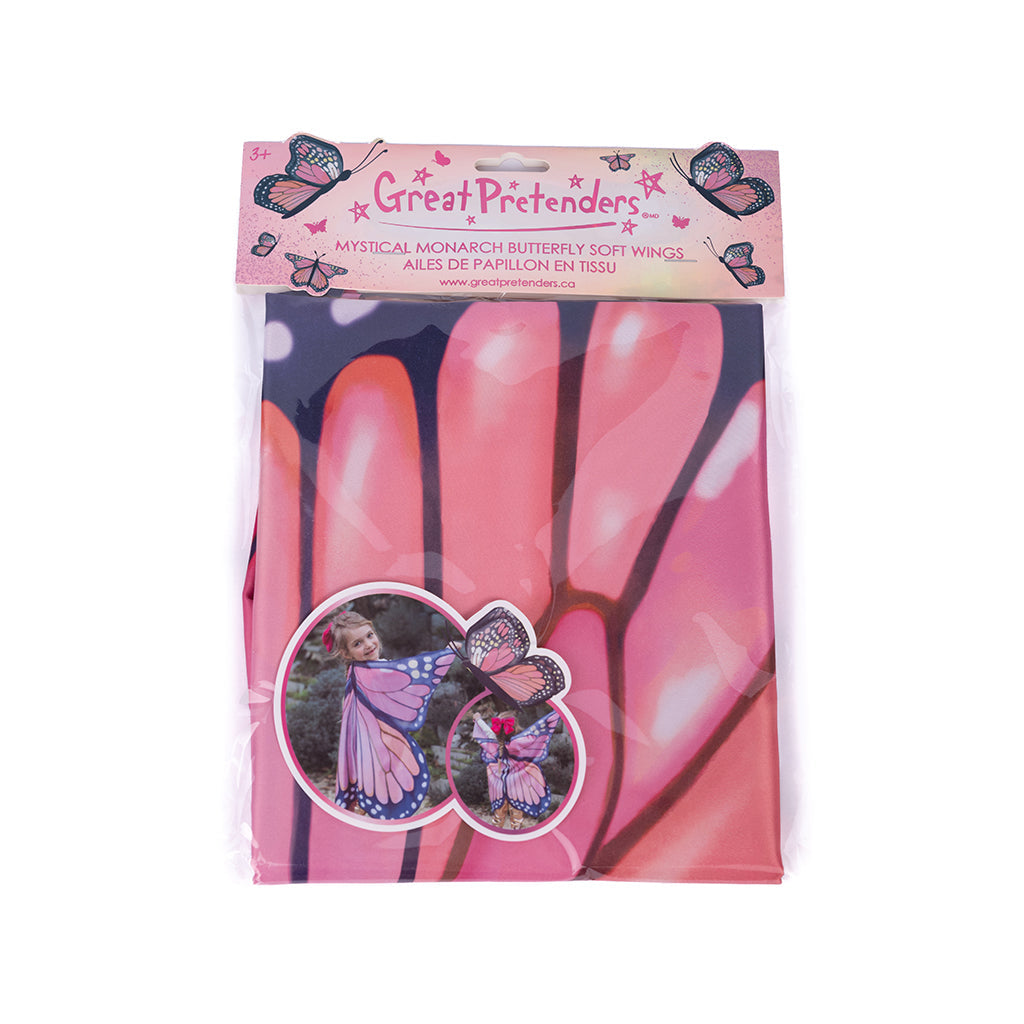 Great Pretenders kostyme, sommerfuglvinger, Mystical soft - 4-6 år