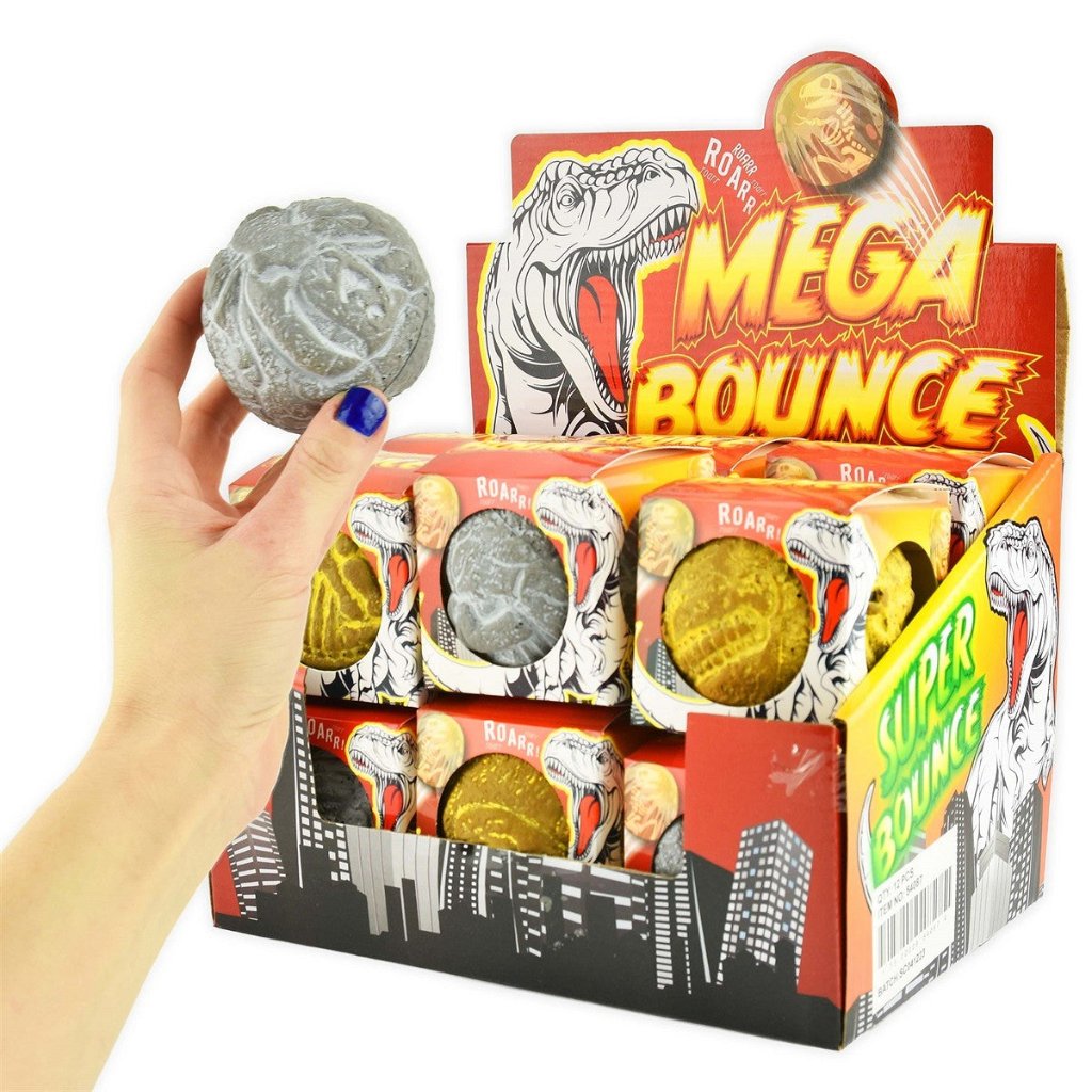 Hoppebold Dino assorterede farver produkt thumbnail