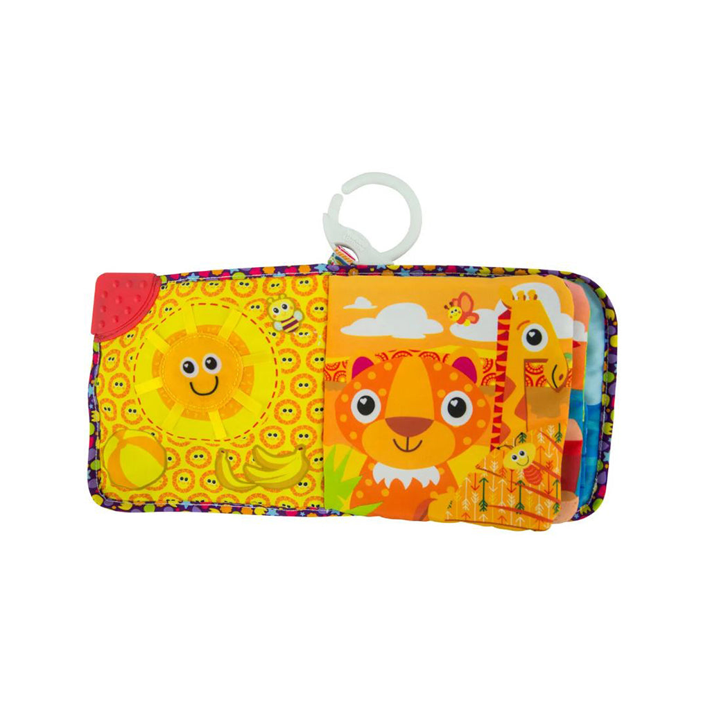 Lamaze stoffbok, Moro med farger
