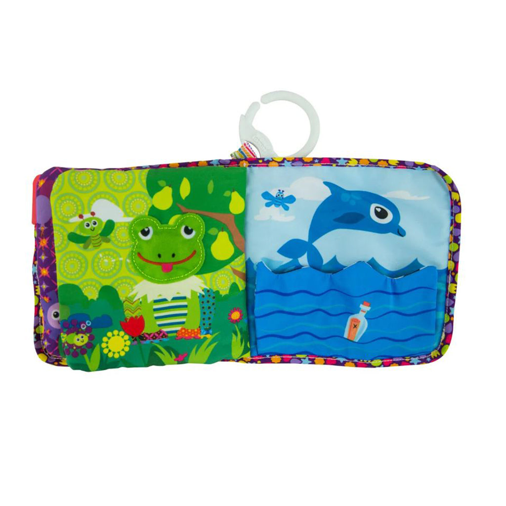 Lamaze stoffbok, Moro med farger