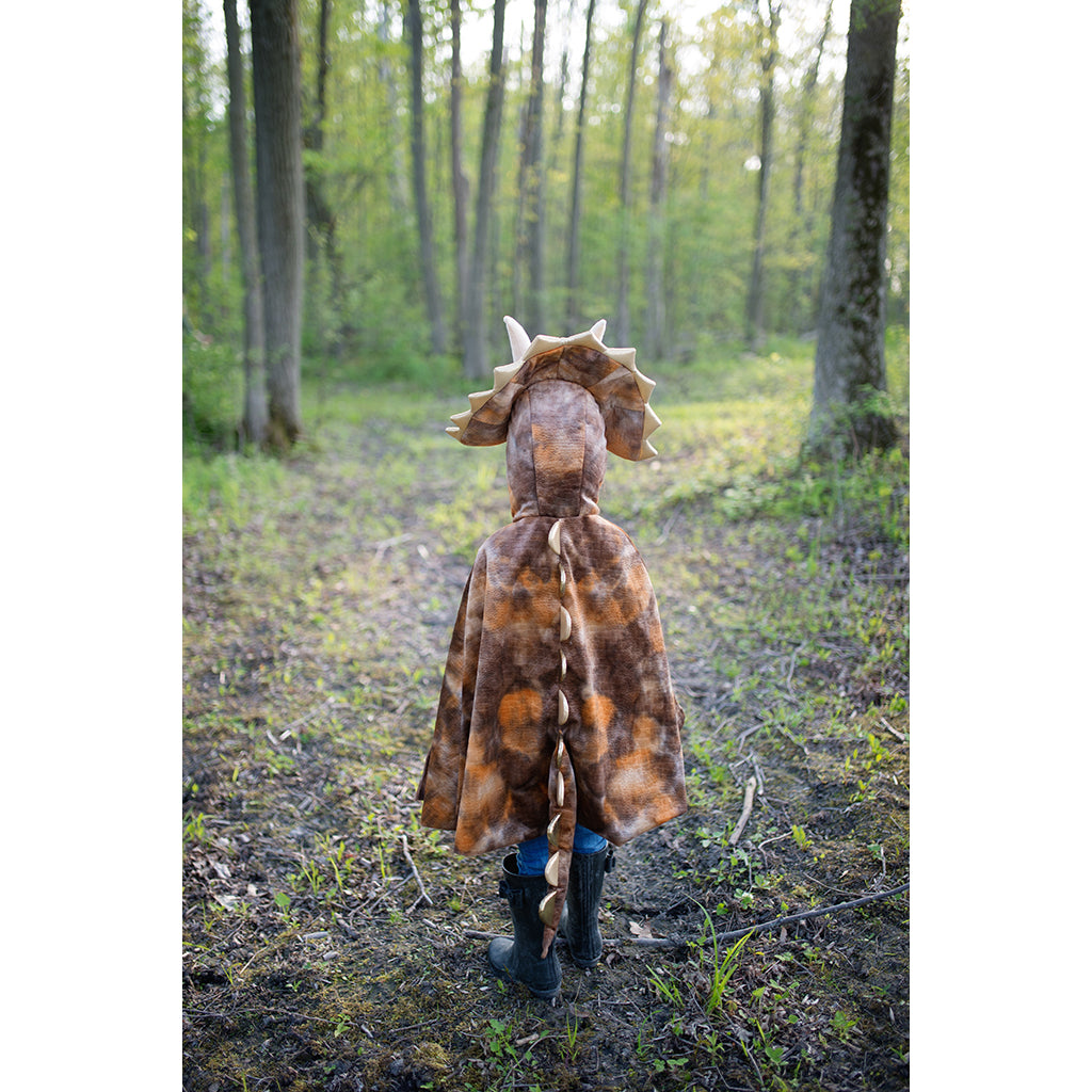 Great Pretenders dyrekostyme, GrandasaurusTriceratops Cape m. klør - str. 5-6 år