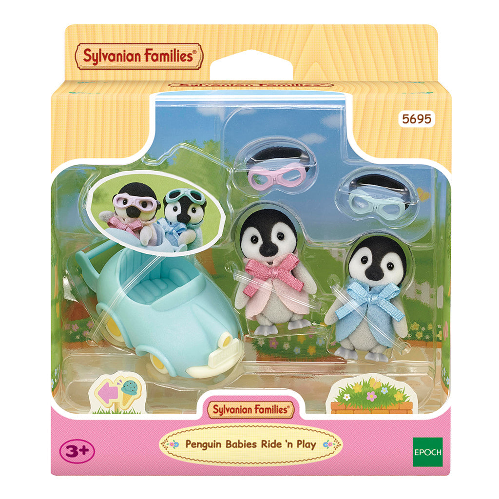 Sylvanian Families pingvin babyerne Pearl og Rocky legetøj