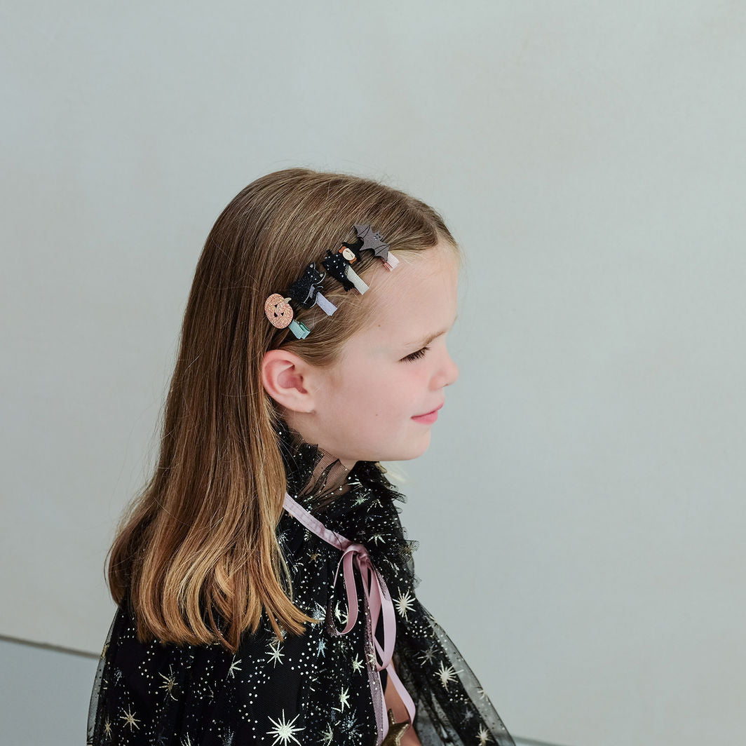 Mimi & Lula - 8 hårspenner - Mini Halloween