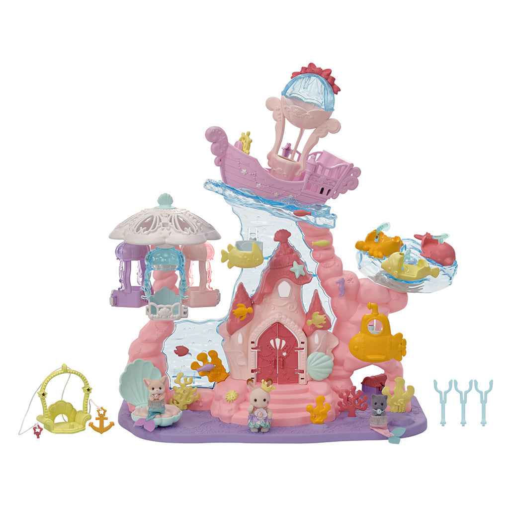 Sylvanian Families, Baby havfrue slot, legesæt med undersøisk tema