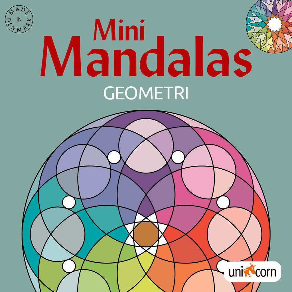 Mandalas malebog mini, Geometri