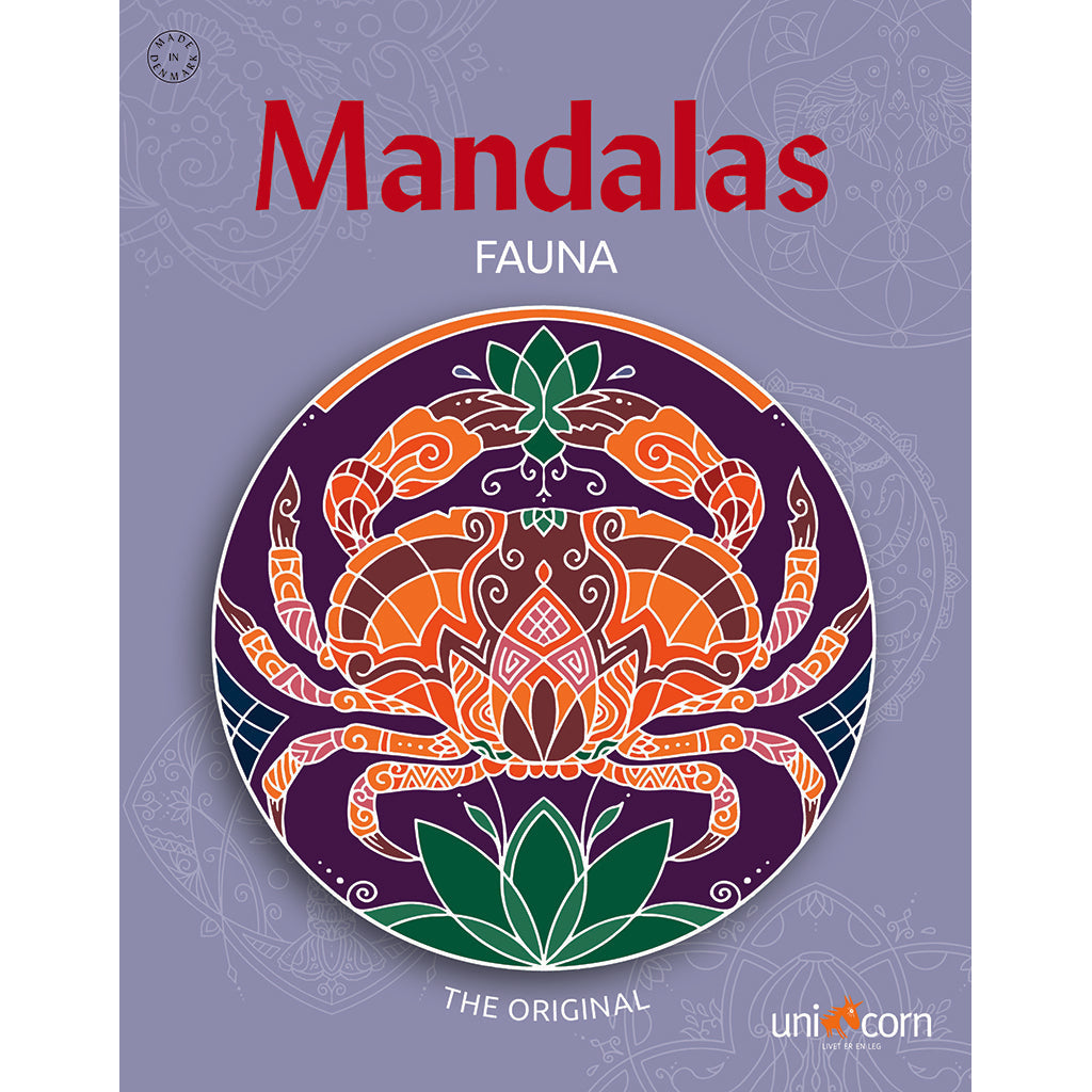 Mandalas malebok, Fauna