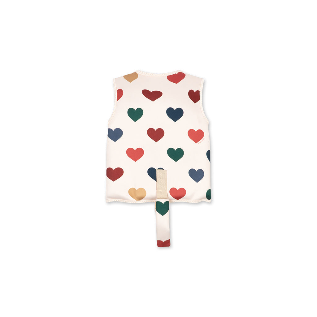 Konges Sløjd Ellis svømmevest, Bon coeur coloré