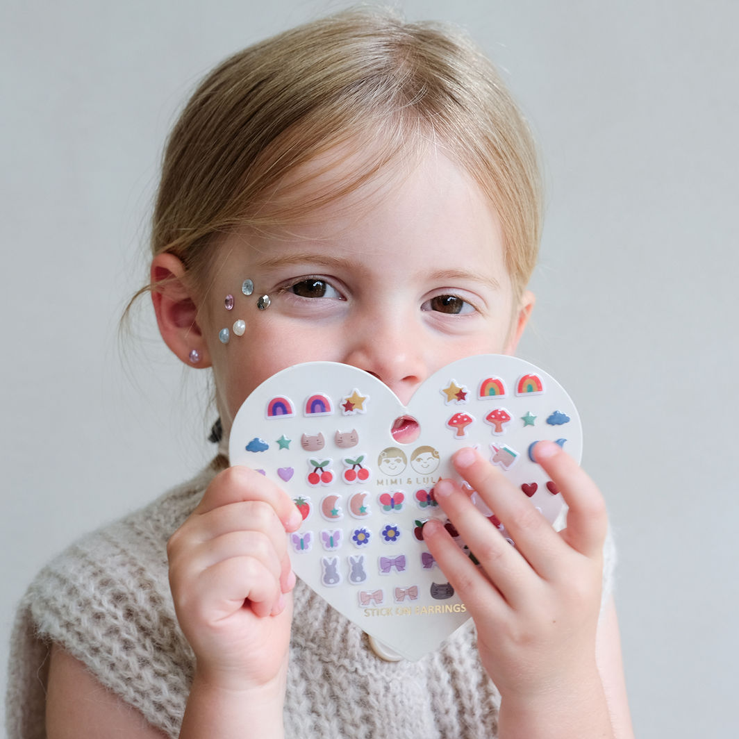 Mimi & Lula Selvheftende ørestickers 25 par - Mixed Earrings