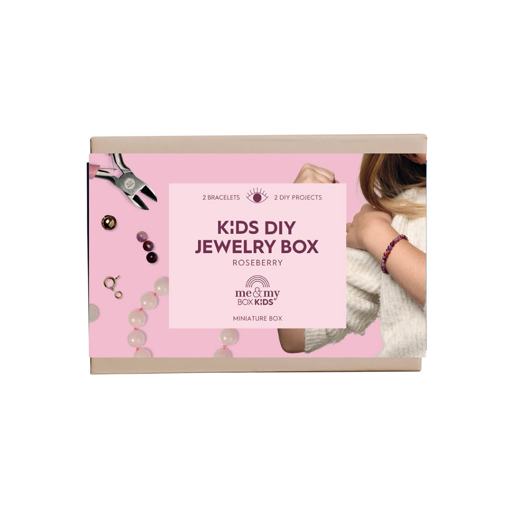 Me & My Box, DIY smykkeboks, Roseberry - 2 armbånd til børn