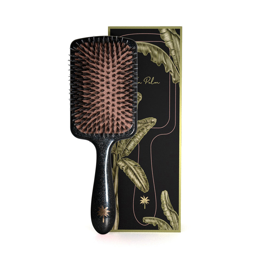 Fan Palm hårbørste, Big Star - Large Paddle