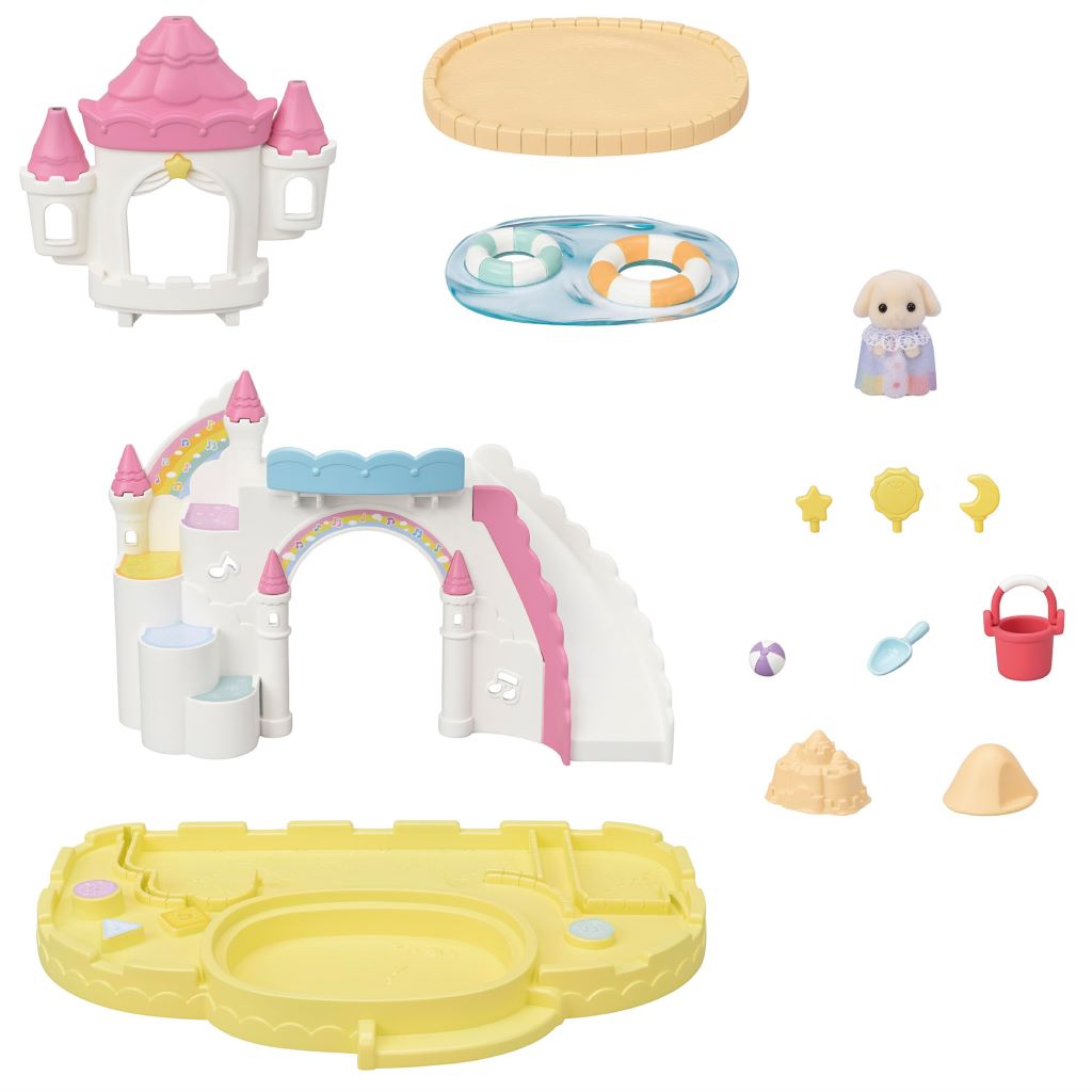 Sylvanian Families, Sandkasse og Badebasseng