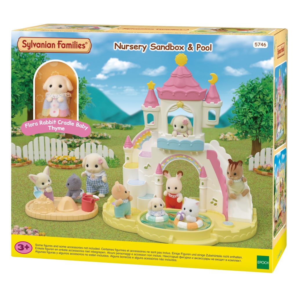Sylvanian Families, Sandkasse og Badebasseng