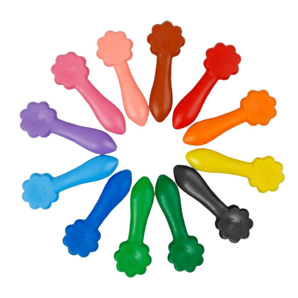 Haku Yoka, 12 fargekritt - smilende ansikter