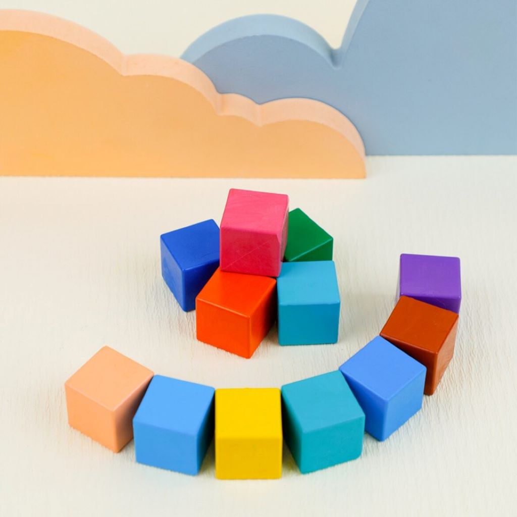 Haku Yoka, Firkantede fargekritt - regnbuens farger