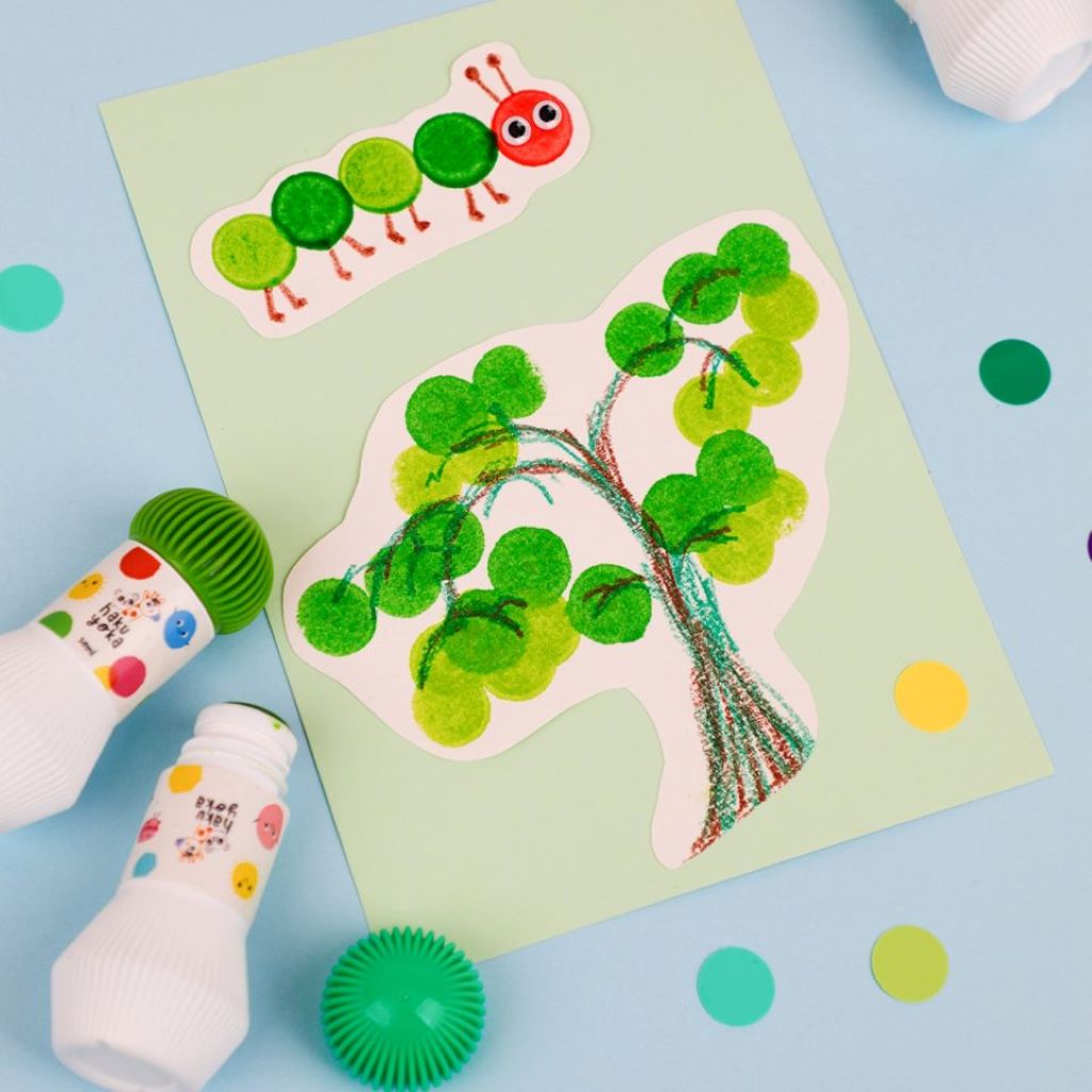 Haku Yoka, Prikkmarkører - Klare farger