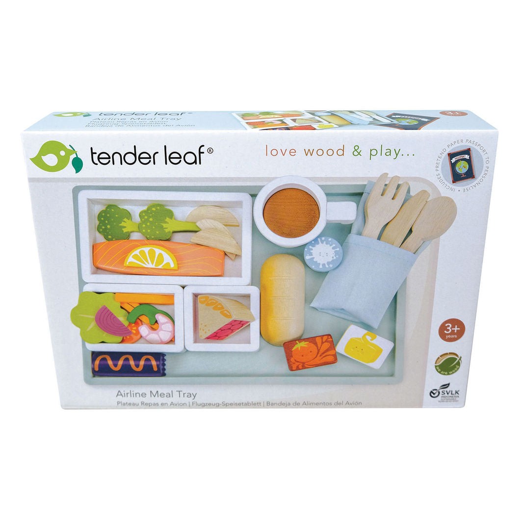 Tender Leaf lekemat i tre, flymat