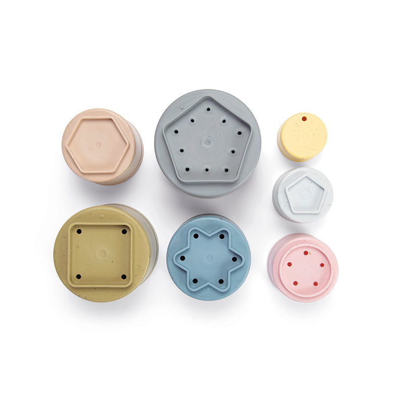 Dantoy Bioplast Tiny Byggebegre, Svanemerket - Fra 6 md.