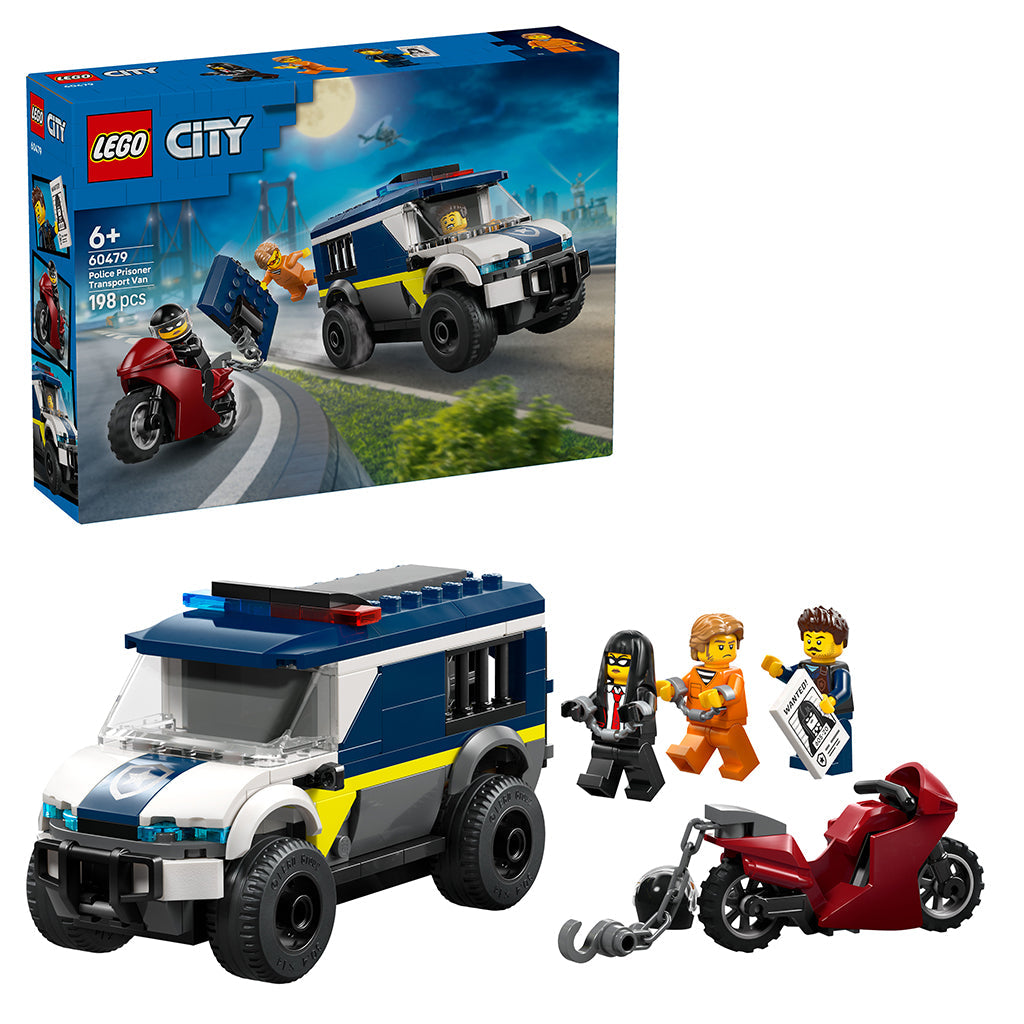 LEGO® City Politibil for fangetransport