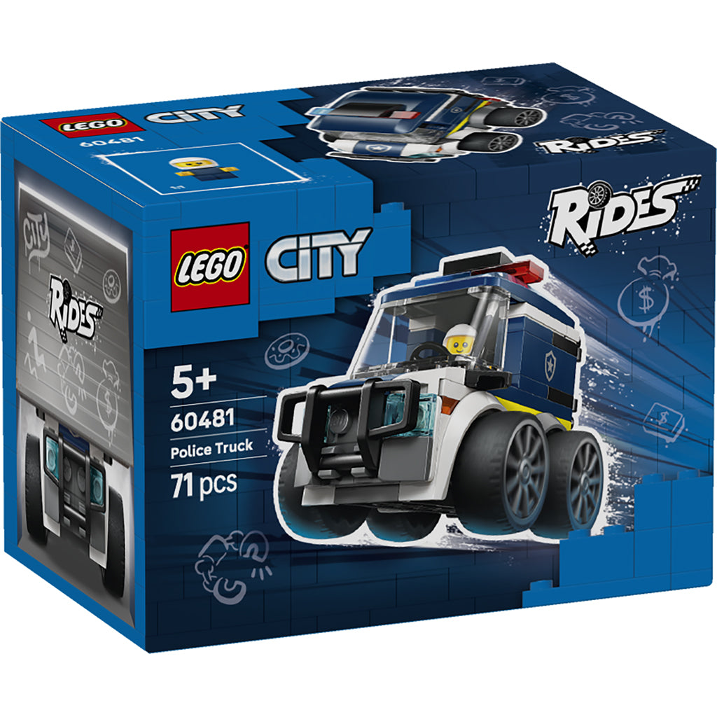 LEGO City Motorer Politivogn byggesæt i æske