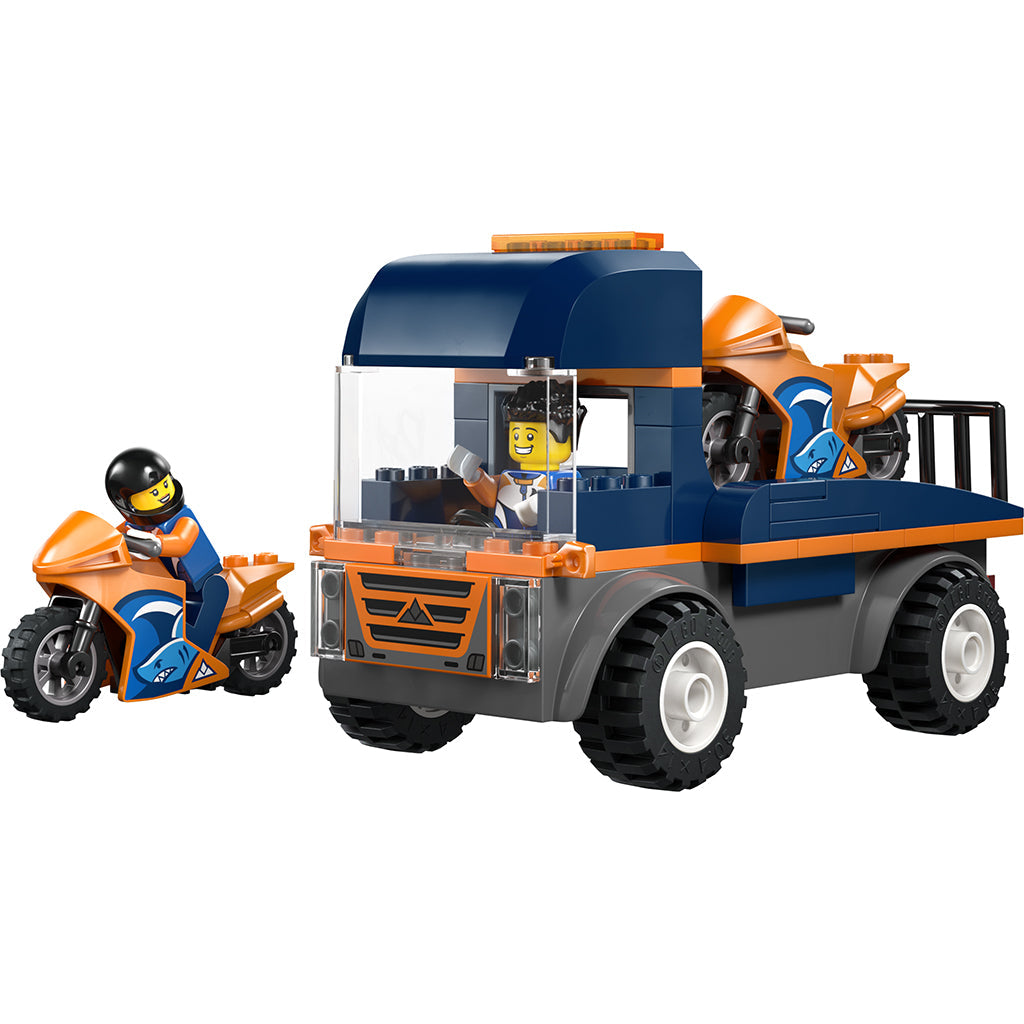 LEGO® City Motorsykkeltransporter