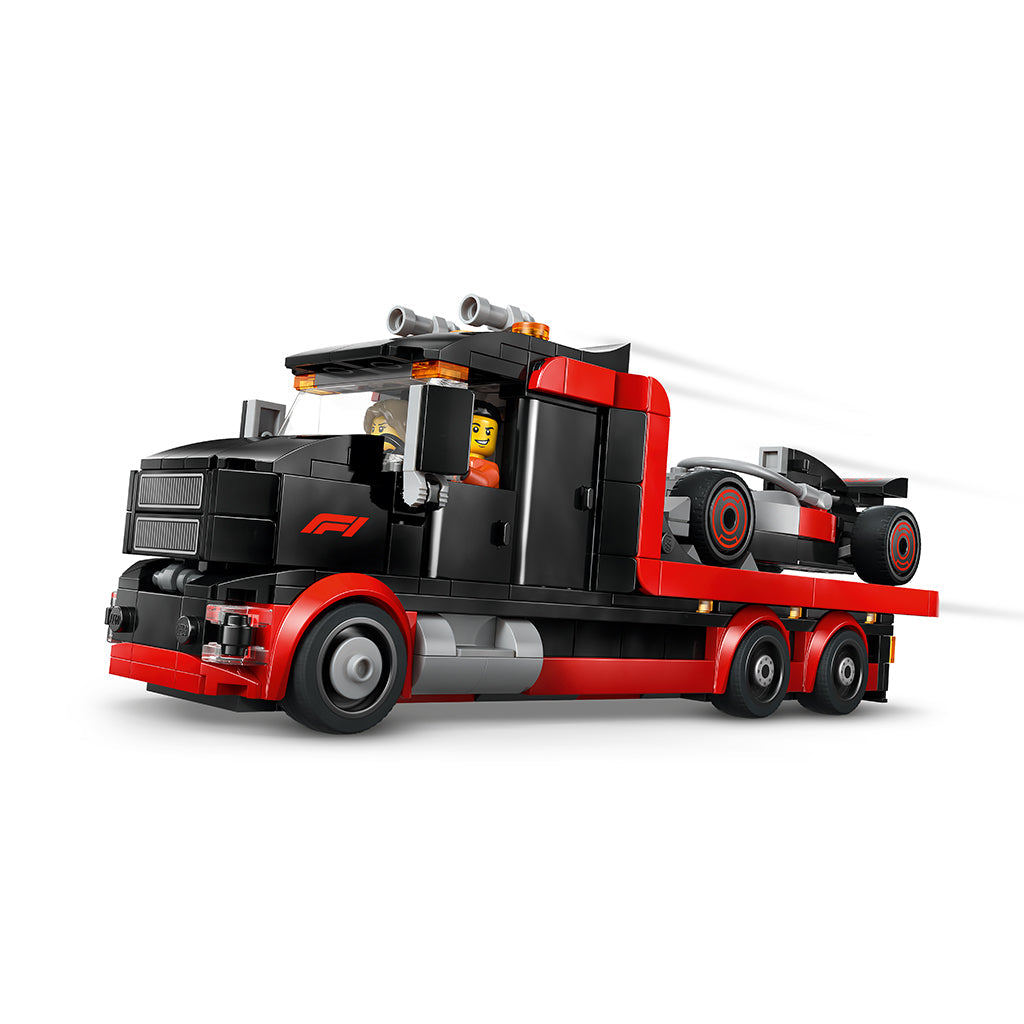 LEGO® City F1®-utstillingstruck med Audi F1®-racerbil