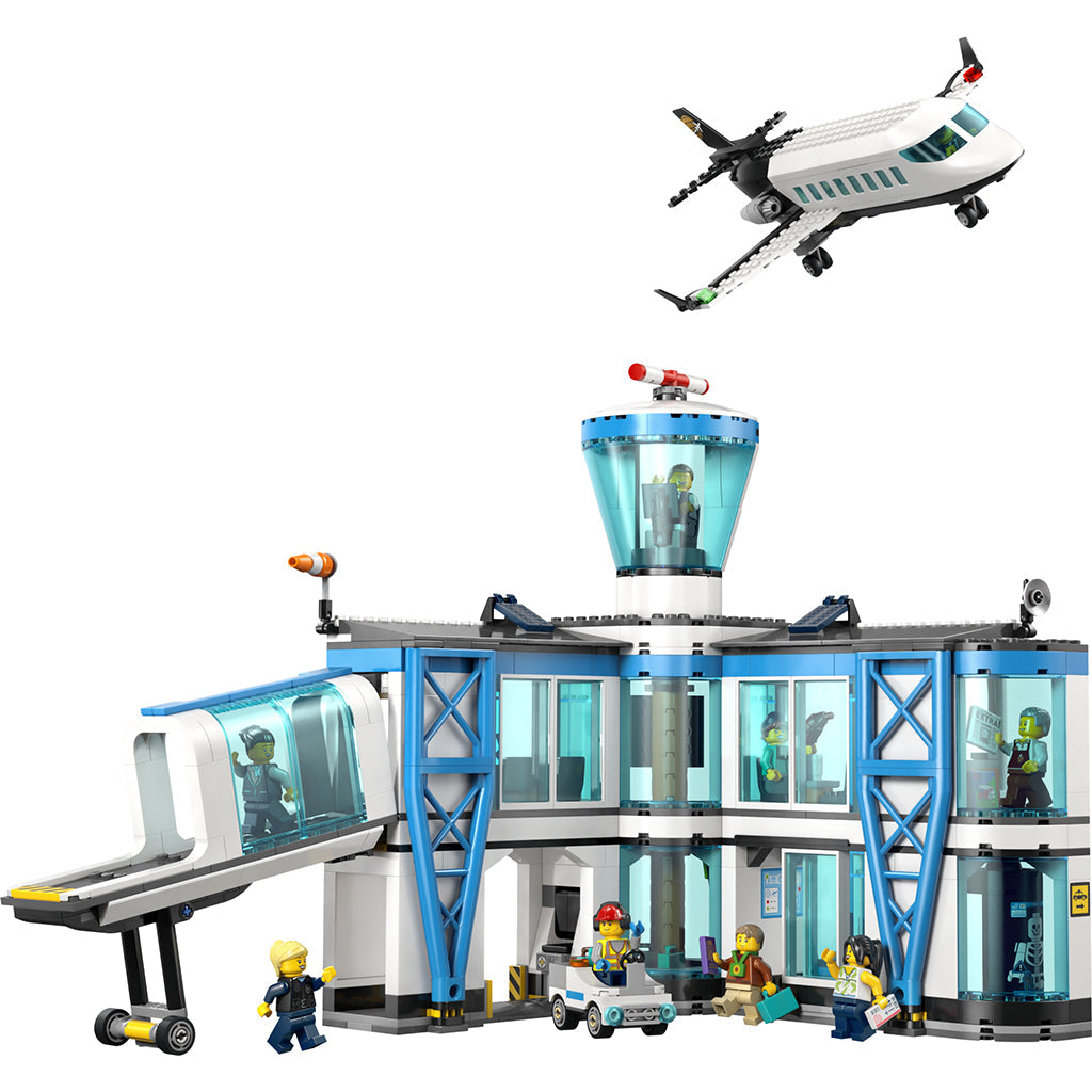 LEGO® City Flyplass med fly