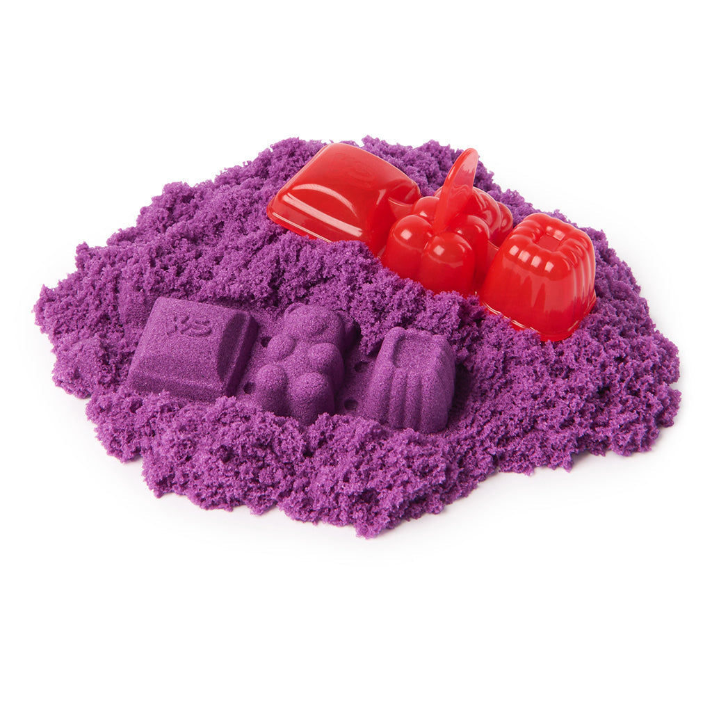 Kinetic Sand, Candy bag, 85 g og 1 form – 4 ulike farger
