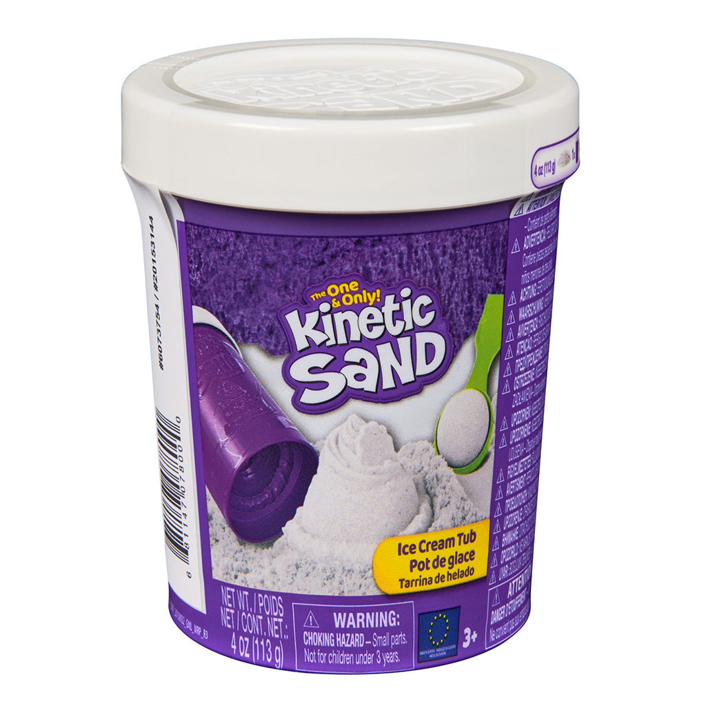 Kinetic Sand, Iskremboks, 113 g - 3 ass. farger